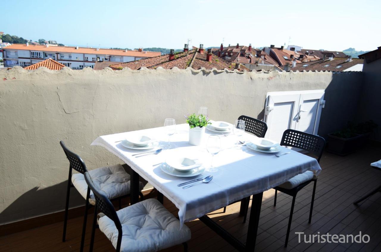 Apartament Duplex Pleamar - Gran Terraza En El Centro San Vicente De La Barquera Zewnętrze zdjęcie